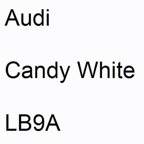 Audi, Candy White, LB9A.